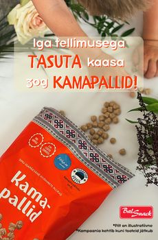 Iga ostuga kaasa kingituseks kamapallid